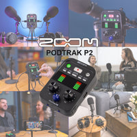 Zoom PodTrak P2 Podcast Recorder