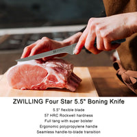 ZWILLING Four Star Flexible Boning Knife